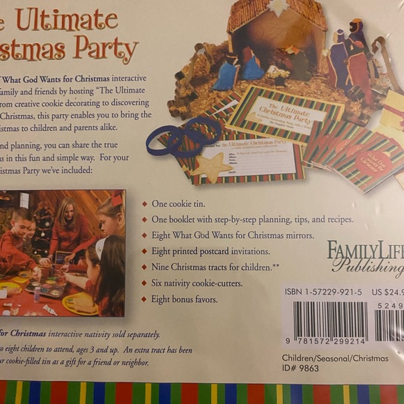 NWT - What God Wants For Christmas Party Kit - Picture 3 of 3